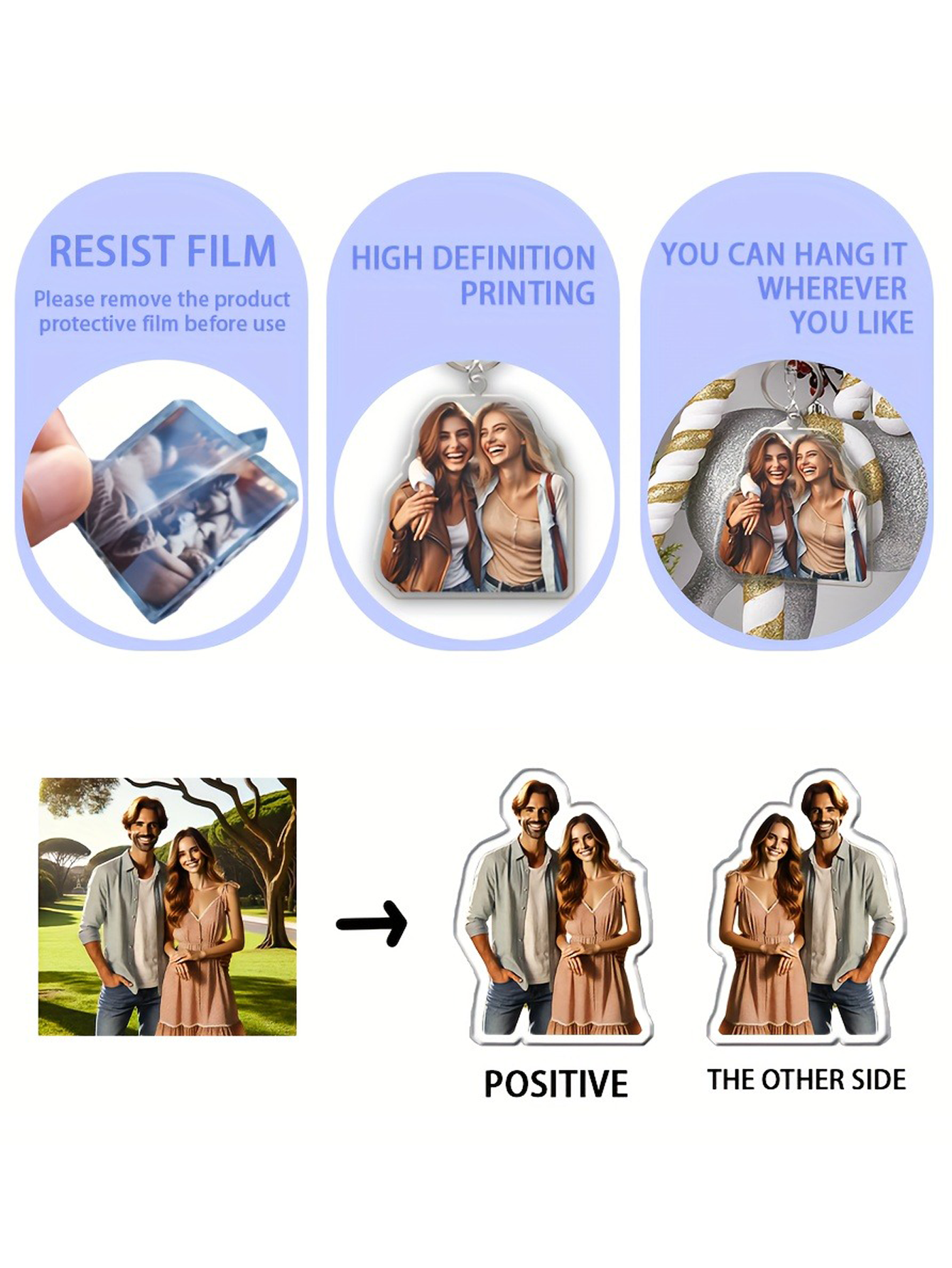 Custom Acrylic Key Chain Pendants